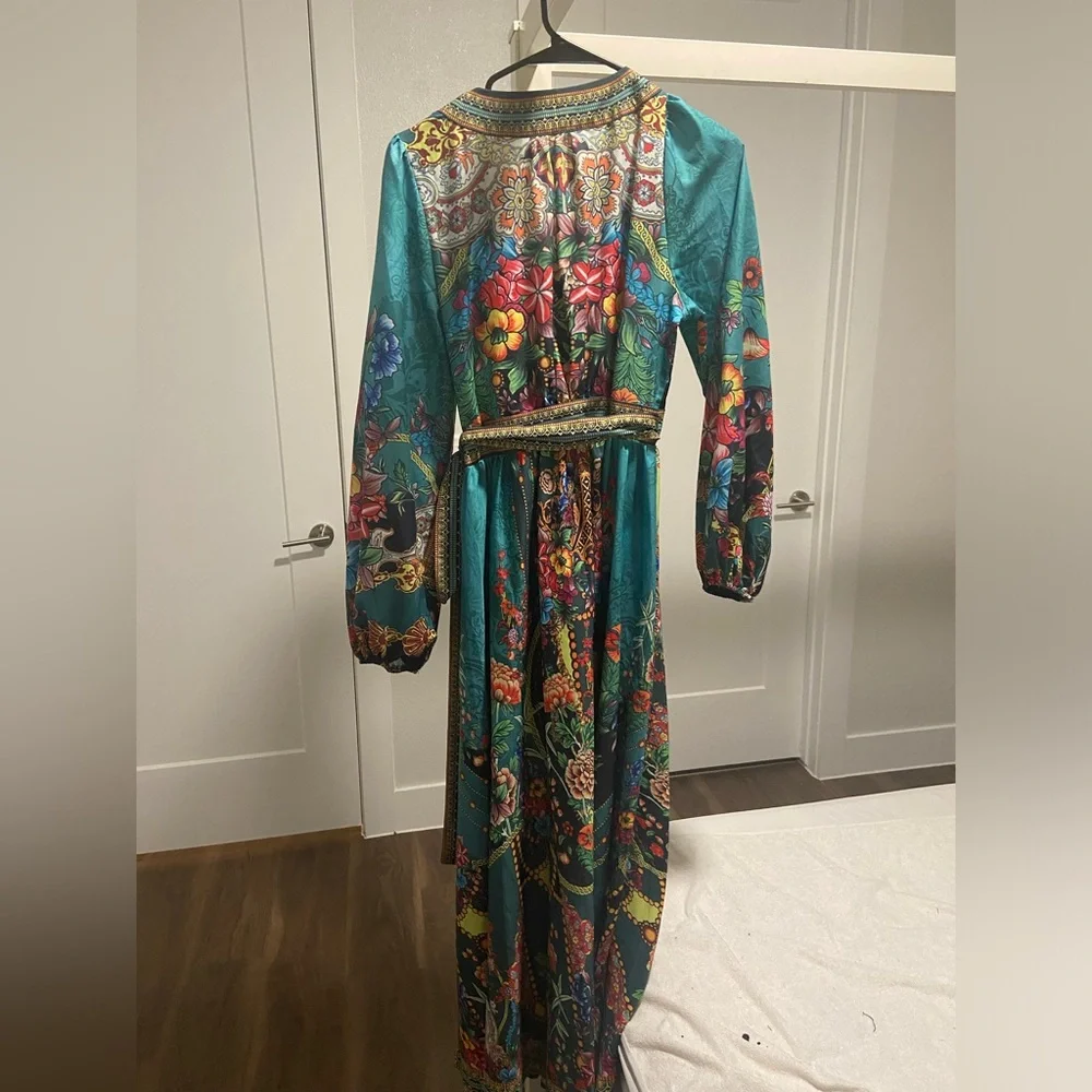 Dalia Mc Phee Women’s Floral Wrap Size M - Picture 3 of 8